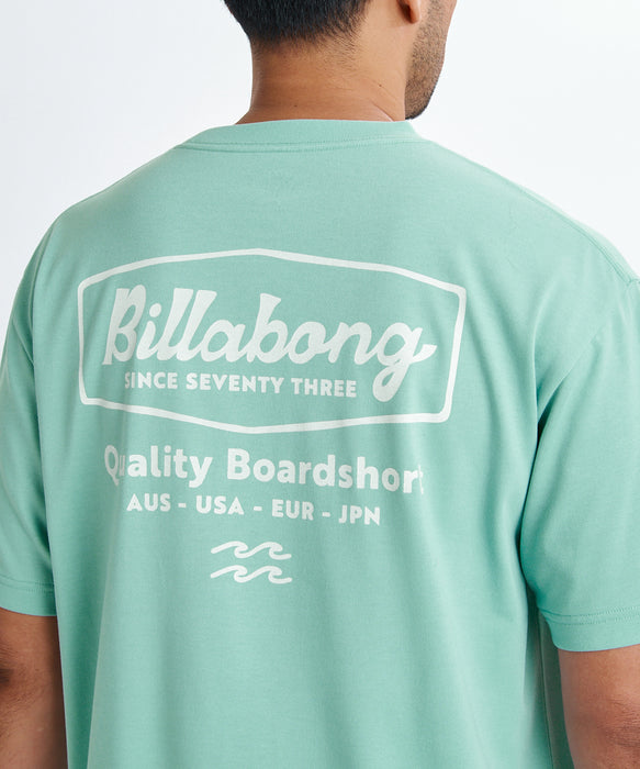 BILLABONG メンズ ROAD SIGN Tシャツ 【2026年夏モデル】 ETH / XL