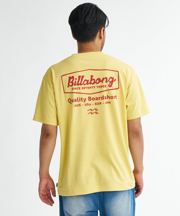 BILLABONG メンズ ROAD SIGN Tシャツ 【2026年夏モデル】 YEK0 / XL
