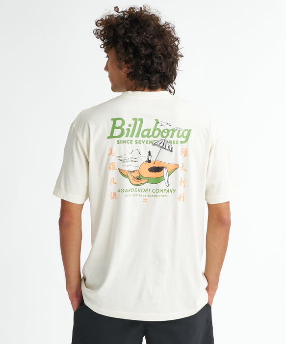 BILLABONG メンズ 【OVER FIT】 
PAPAYA GIRL Tシャツ 【2026年夏モデル】