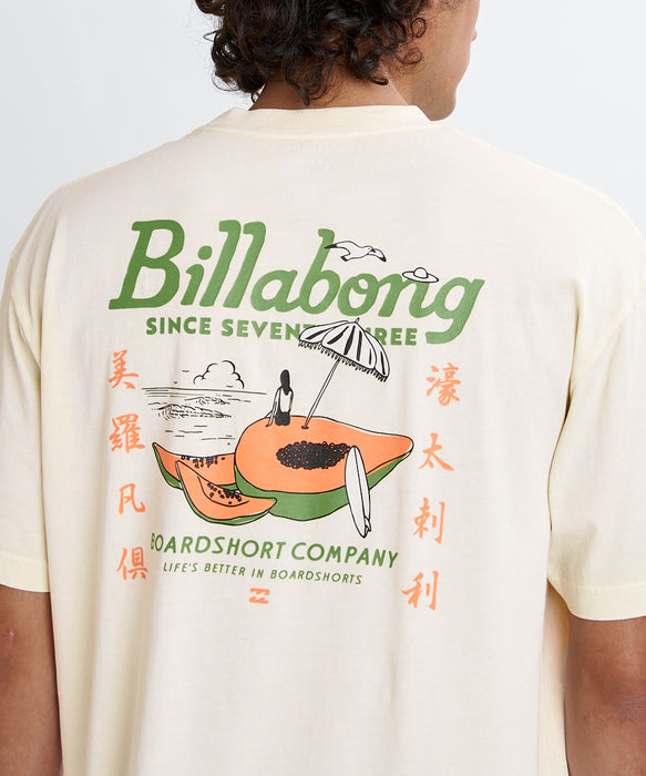 BILLABONG メンズ 【OVER FIT】 
PAPAYA GIRL Tシャツ 【2026年夏モデル】