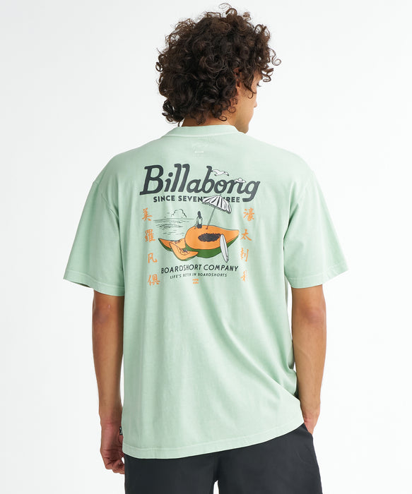 BILLABONG メンズ PAPAYA GIRL Tシャツ 【2026年夏モデル】 VIG / L