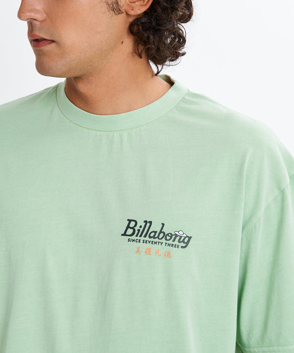 BILLABONG メンズ PAPAYA GIRL Tシャツ 【2026年夏モデル】 VIG / L
