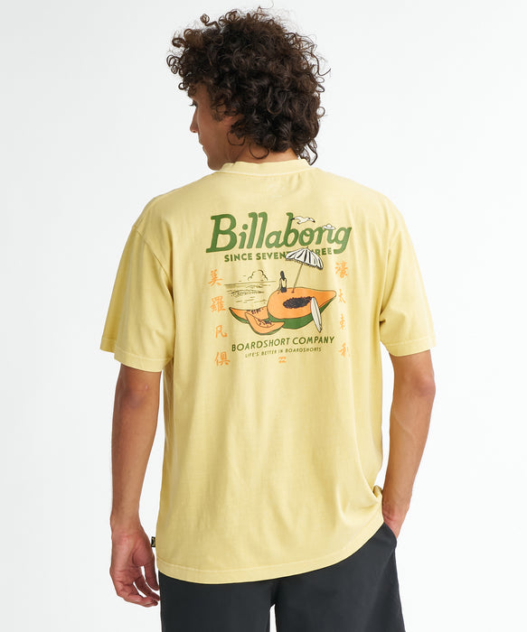 BILLABONG メンズ PAPAYA GIRL Tシャツ 【2026年夏モデル】 YEK0 / L