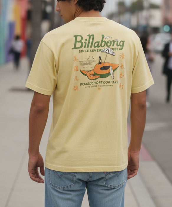 【SALE】BILLABONG メンズ 【OVER FIT】 
PAPAYA GIRL Tシャツ 【2026年夏モデル】