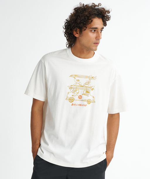 BILLABONG メンズ STACK Tシャツ 【2026年夏モデル】 CRM / XL
