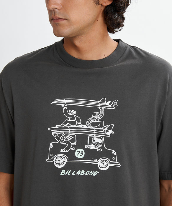 BILLABONG メンズ STACK Tシャツ 【2026年夏モデル】 WAA / XL