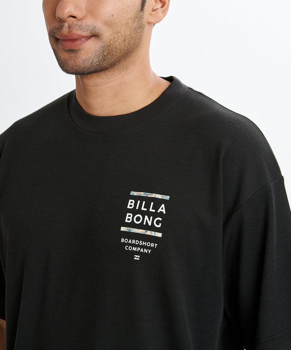 BILLABONG メンズ SUN OIL Tシャツ 【2026年夏モデル】 BLK / XL