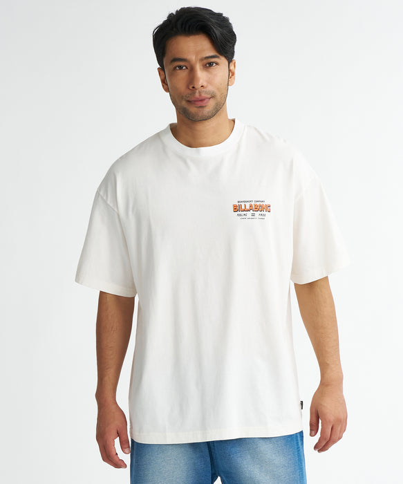 BILLABONG メンズ ASPECT Tシャツ 【2026年夏モデル】 CRM / XL