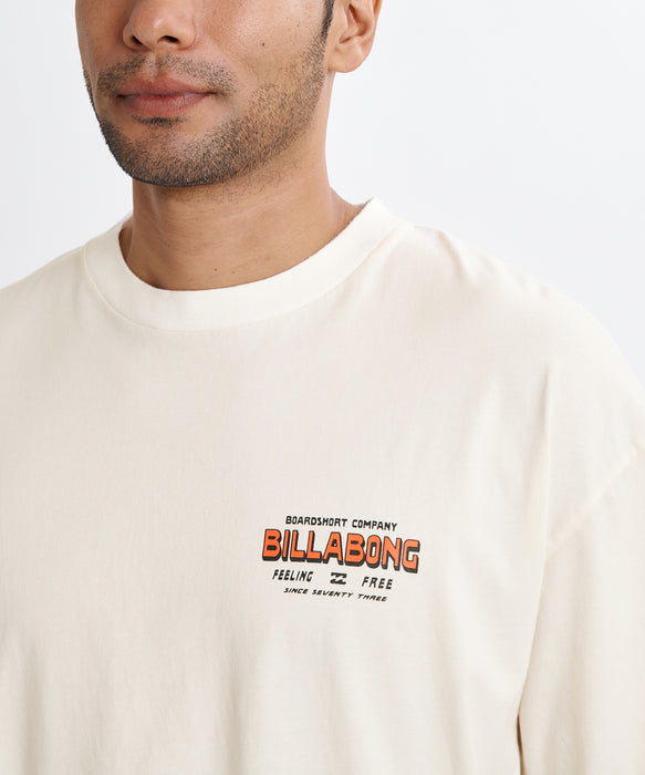 BILLABONG メンズ ASPECT Tシャツ 【2026年夏モデル】 CRM / XL