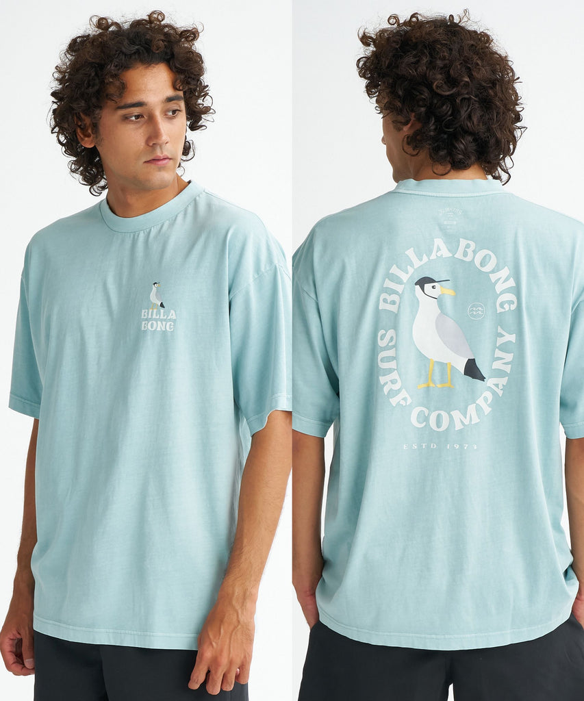 BILLABONG メンズ 【WIDE FIT】 SEAGULL Tシャツ 【2026年夏モデル】