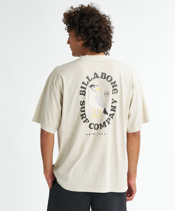 BILLABONG ＊シーガル＊ BILLABONG メンズ 【WIDE FIT】 SEAGULL Tシャツ 【2026年夏モデル】