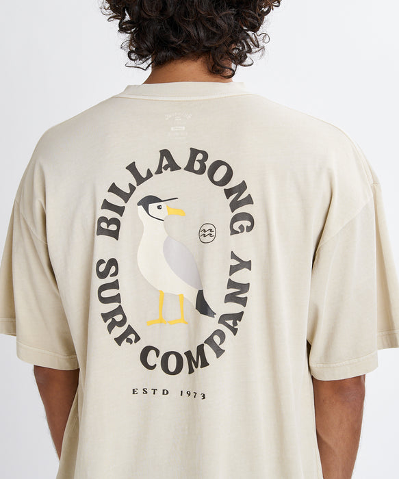 BILLABONG メンズ SEAGULL Tシャツ 【2026年夏モデル】 OAT / XL