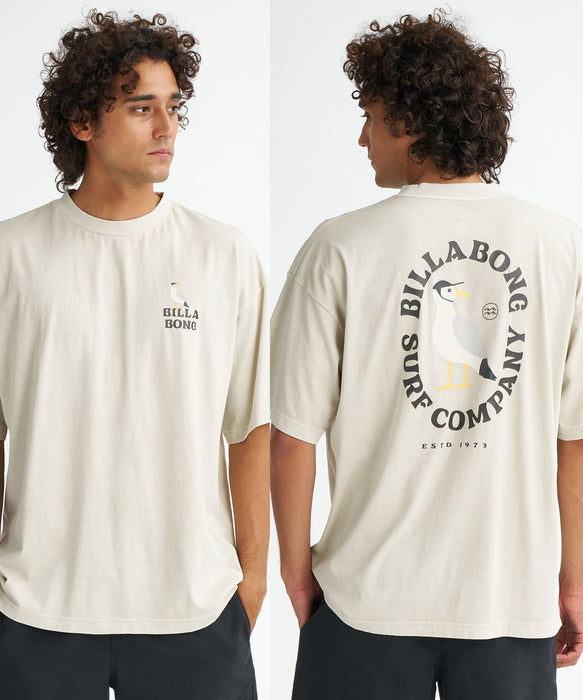 BILLABONG メンズ 【WIDE FIT】 
SEAGULL Tシャツ 【2026年夏モデル】