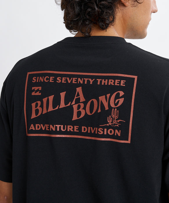 BILLABONG メンズ ADIV PLATE Tシャツ 【2026年夏モデル】 BLK / XL