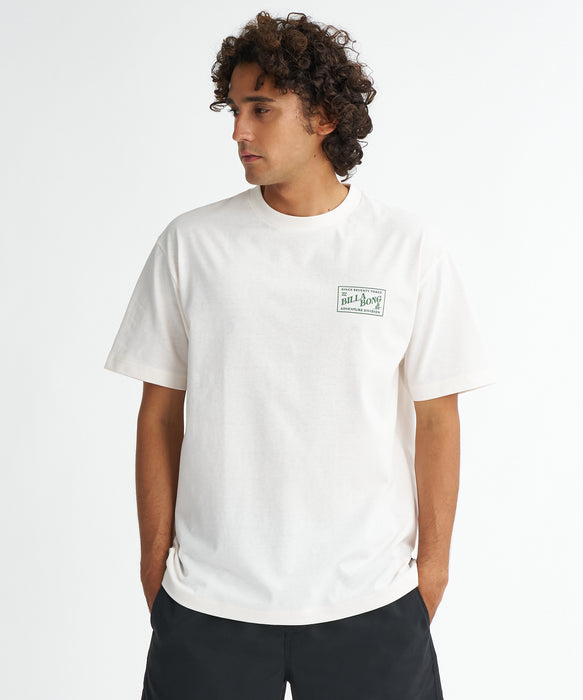 BILLABONG メンズ ADIV PLATE Tシャツ 【2026年夏モデル】 CRM / XL