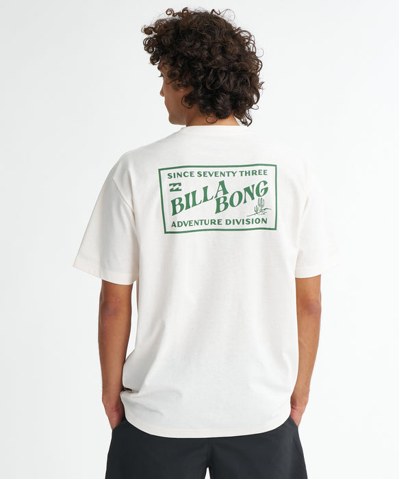 BILLABONG メンズ ADIV PLATE Tシャツ 【2026年夏モデル】 CRM / XL