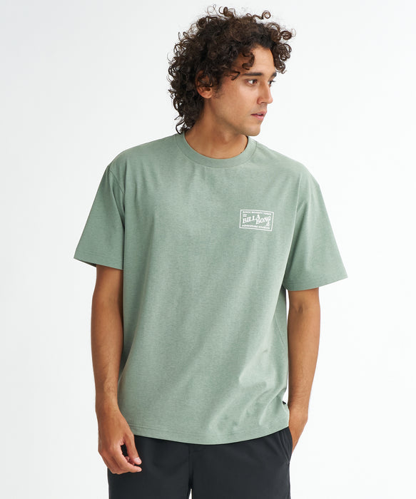 BILLABONG メンズ ADIV PLATE Tシャツ 【2026年夏モデル】 MGN / L