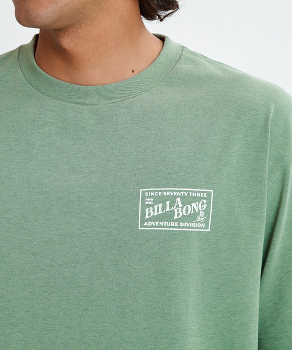 BILLABONG メンズ ADIV PLATE Tシャツ 【2026年夏モデル】 MGN / L