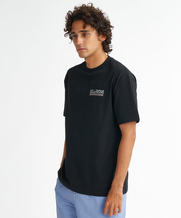 BILLABONG メンズ AGAVE Tシャツ 【2026年夏モデル】 BLK / XL