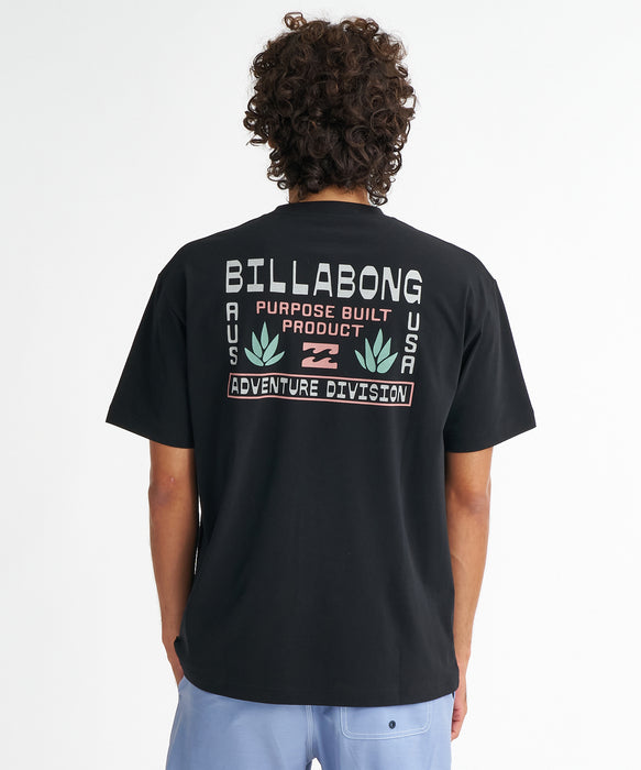 BILLABONG メンズ AGAVE Tシャツ 【2026年夏モデル】 BLK / XL