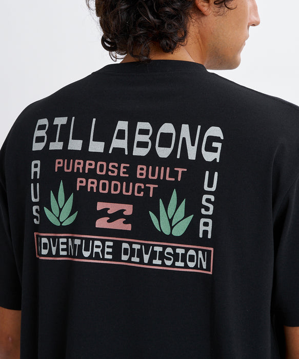 BILLABONG メンズ AGAVE Tシャツ 【2026年夏モデル】 BLK / XL