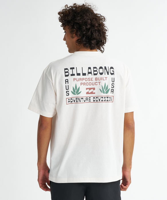 BILLABONG メンズ AGAVE Tシャツ 【2026年夏モデル】 CRM / XL