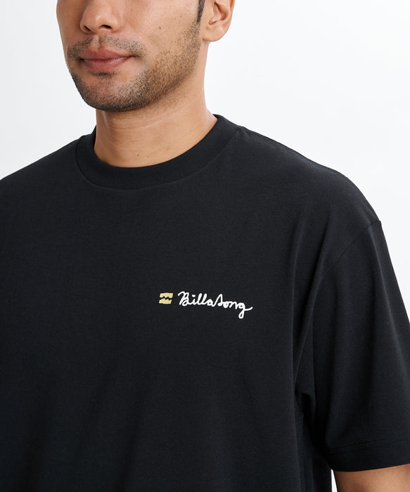 BILLABONG メンズ MAKING TRACKS Tシャツ 【2026年夏モデル】 BLK / XL