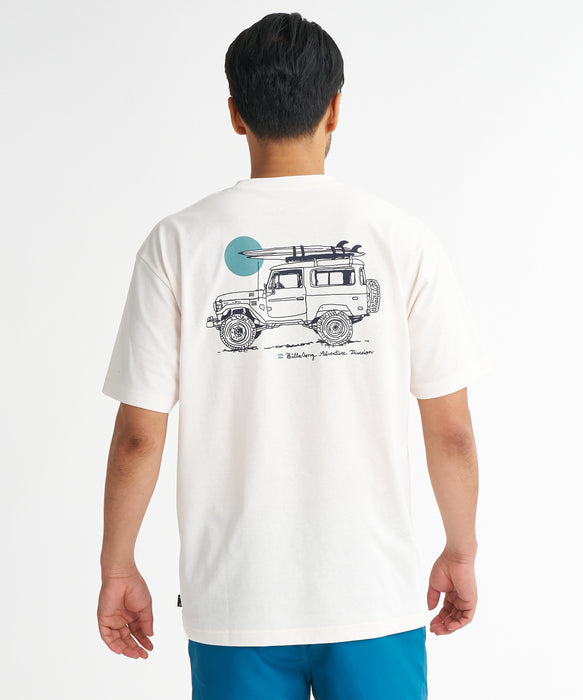 BILLABONG メンズ MAKING TRACKS Tシャツ 【2026年夏モデル】 CRM / XL