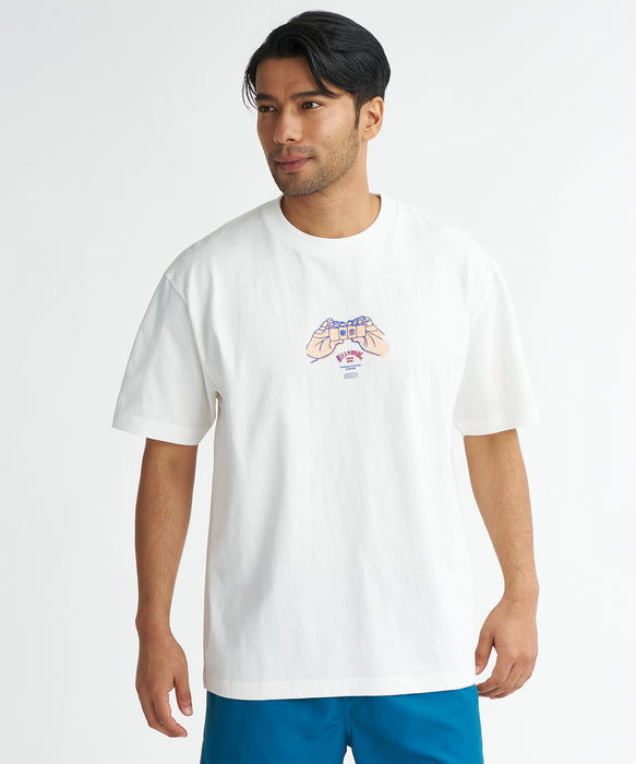 BILLABONG メンズ DESTINATION TOKYO Tシャツ 【2026年夏モデル】 OFF / L