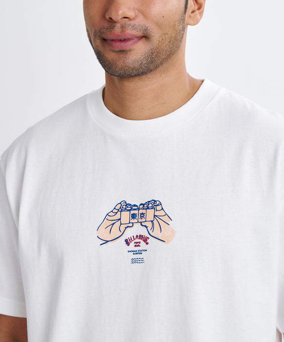 BILLABONG メンズ DESTINATION TOKYO Tシャツ 【2026年夏モデル】 OFF / L
