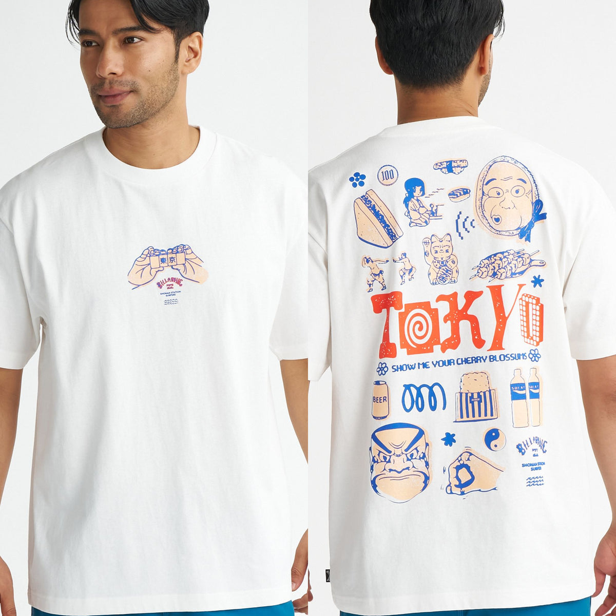 BILLABONG メンズ 【SHONAN STATION SURFERS】 【OVER FIT】【USA