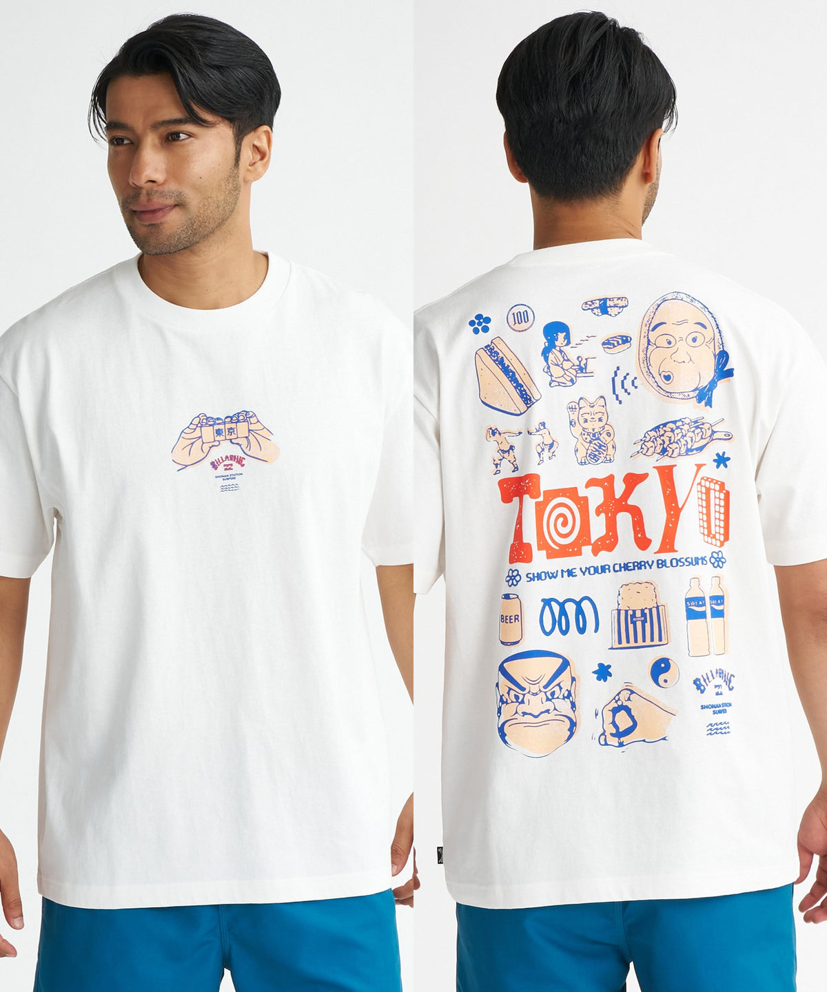 BILLABONG メンズ 【SHONAN STATION SURFERS】 【OVER FIT】【USA
