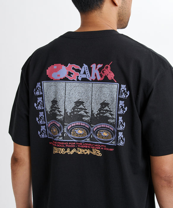 BILLABONG メンズ DESTINATION OSAKA Tシャツ 【2026年夏モデル】 BLK / L