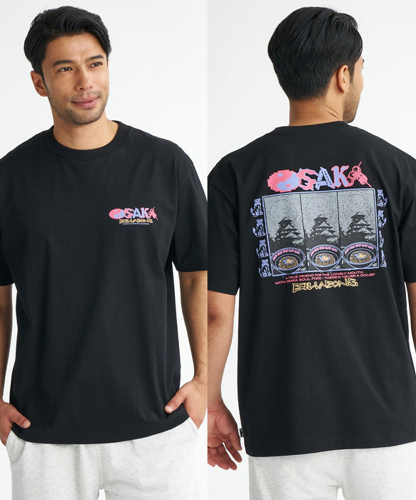 BILLABONG メンズ 【SHONAN STATION SURFERS】【OVER FIT】【USAコットン】DESTINATION OSAKA Tシャツ 【2026年夏モデル】