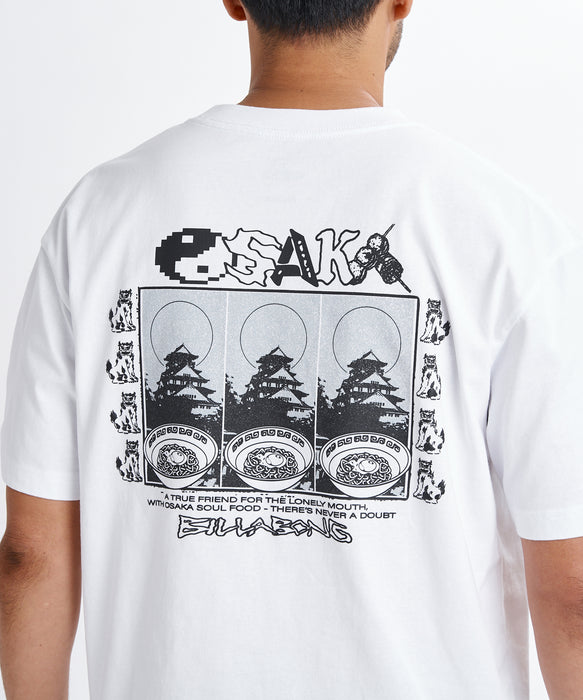 BILLABONG メンズ DESTINATION OSAKA Tシャツ 【2026年夏モデル】 WHT / L