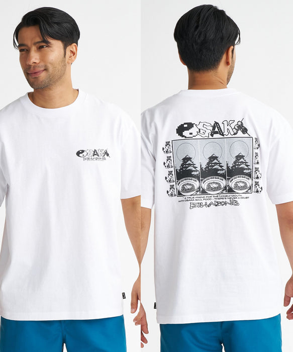 BILLABONG メンズ 【SHONAN STATION SURFERS】【OVER FIT】【USAコットン】DESTINATION OSAKA Tシャツ 【2026年夏モデル】