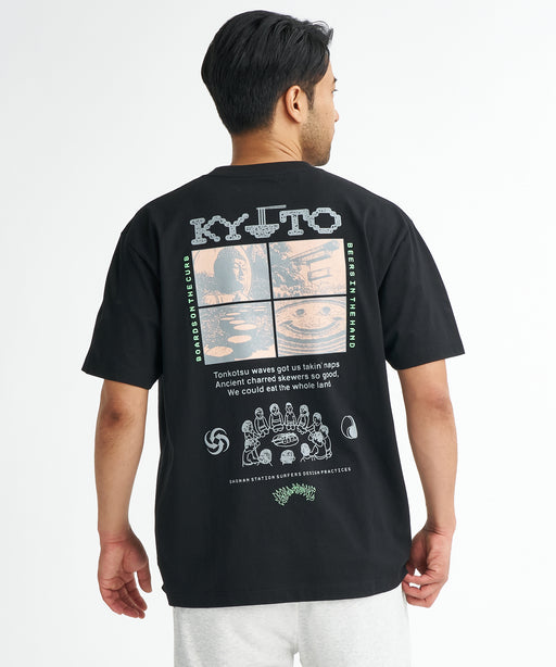 BILLABONG メンズ DESTINATION KYOTO Tシャツ 【2026年夏モデル】 BLK / L