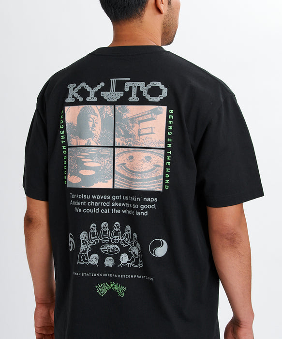 BILLABONG メンズ DESTINATION KYOTO Tシャツ 【2026年夏モデル】 BLK / L