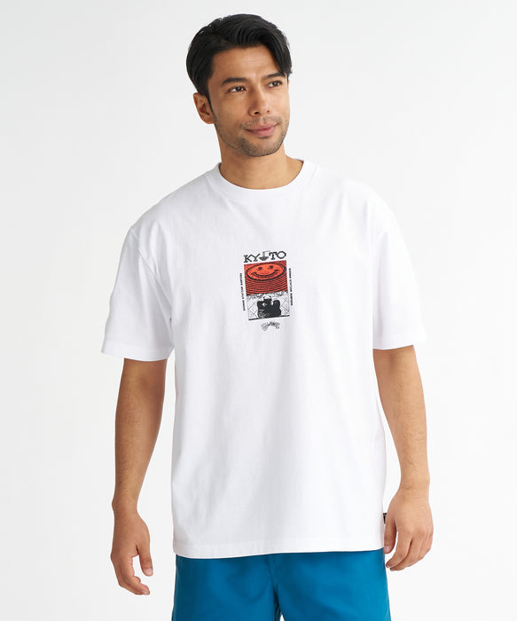 BILLABONG メンズ DESTINATION KYOTO Tシャツ 【2026年夏モデル】 WHT / L