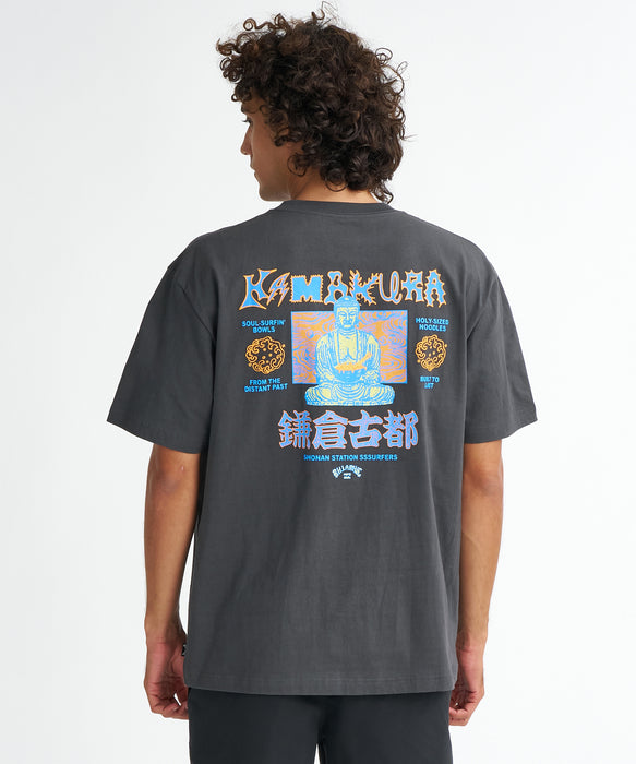 BILLABONG メンズ DESTINATION KAMAKURA Tシャツ 【2026年夏モデル】 WAA / L