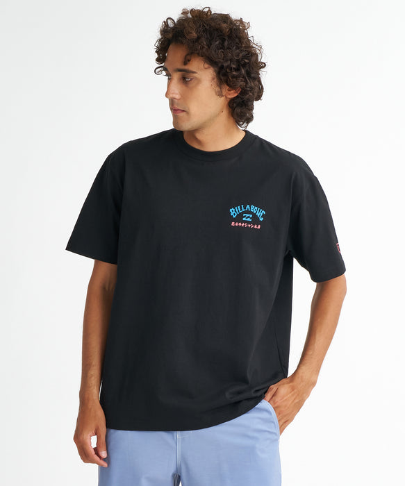 BILLABONG メンズ RAOSHAN TEE Tシャツ 【2026年夏モデル】 BLK / XL