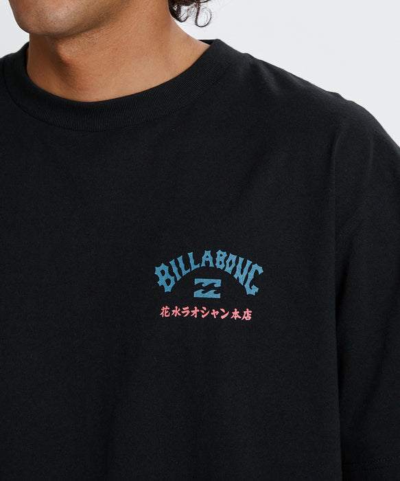 BILLABONG メンズ RAOSHAN TEE Tシャツ 【2026年夏モデル】 BLK / XL