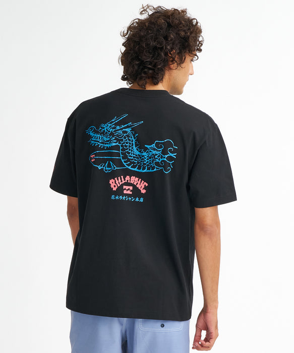 BILLABONG メンズ RAOSHAN TEE Tシャツ 【2026年夏モデル】 BLK / XL