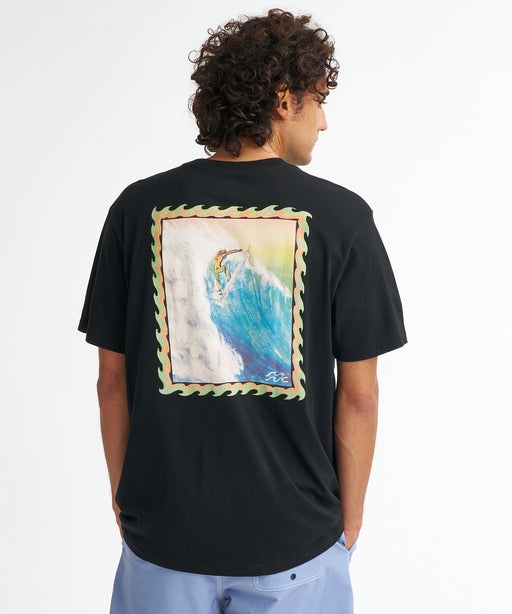 BILLABONG メンズ NANDA ORMOND OCCY PREMIUM SS Tシャツ 【2026年夏モデル】 BLK / XL