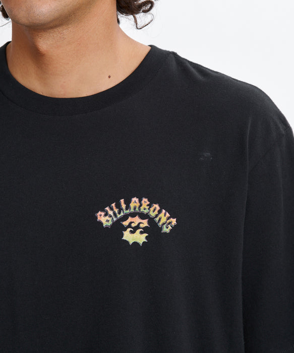 BILLABONG メンズ NANDA ORMOND OCCY PREMIUM SS Tシャツ 【2026年夏モデル】 BLK / XL