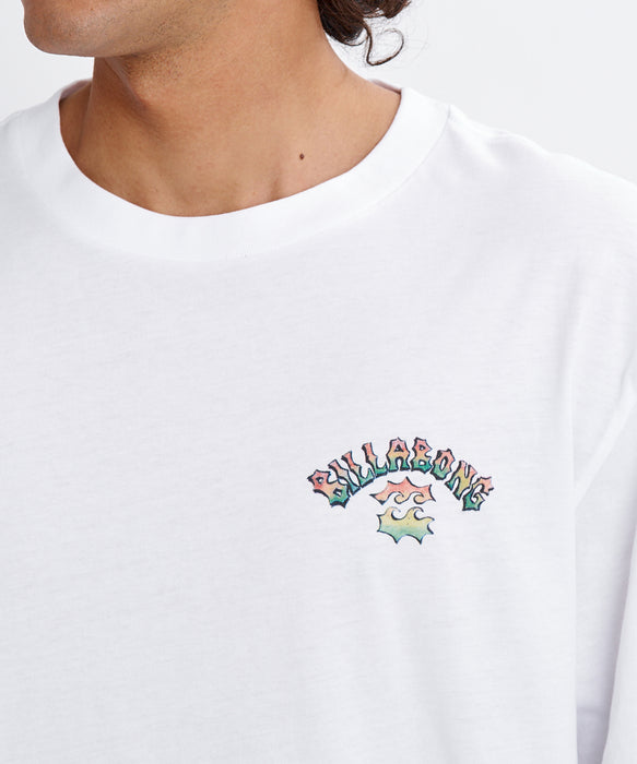 BILLABONG メンズ NANDA ORMOND OCCY PREMIUM SS Tシャツ 【2026年夏モデル】 WHT / XL