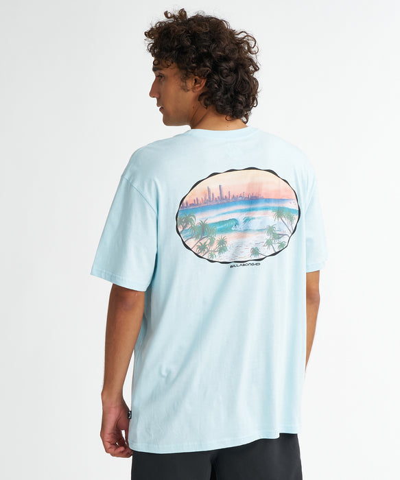 BILLABONG メンズ NANDA ORMOND BURLEIGH HEADS PREMIUM SS Tシャツ 【2026年夏モデル】 CLL / XL