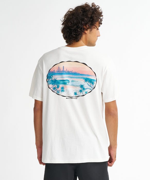 BILLABONG メンズ NANDA ORMOND BURLEIGH HEADS PREMIUM SS Tシャツ 【2026年夏モデル】 OFW / XL