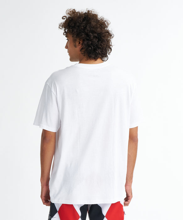 BILLABONG メンズ A.I. ARGYLE PREMIUM SS Tシャツ 【2026年夏モデル】 WHT / XL