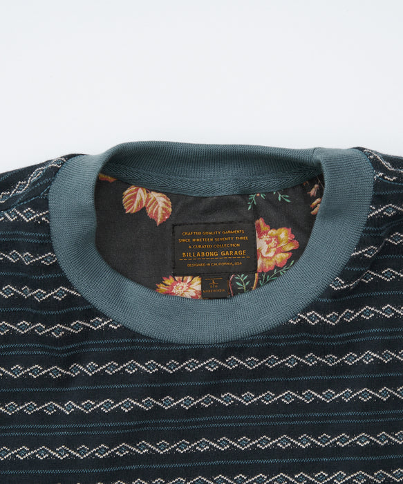 BILLABONG メンズ GARAGE SANDON KNIT TEE Tシャツ 【2026年夏モデル】 TRV / L